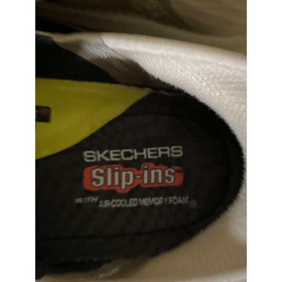 Skechers Mens Slip-Ins with Air-Cooled Memory Foam Sneakers Size 9.5 Beige - Picture 3 of 8